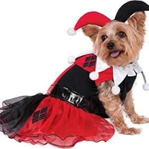 Harley Quinn dog costume
